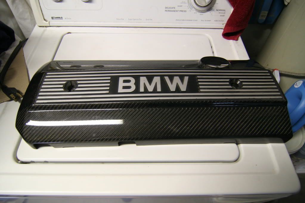 E36 E36 ODB2 OEM Carbon Fiber Wrapped Engine Cover